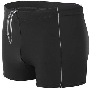 Aquarti Badehose Kurz schwarz grau