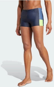 Adidas Colorblock Swim Boxer-Badehose Legend Ink Preloved Ink Lucid Lemon