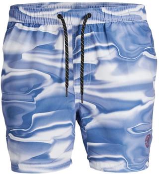 Jack & Jones JPSTFIJI JJSWIM DIGITAL Badeshorts sodalite blau