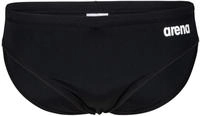 Arena 004773, ARENA Badehose TEAM SWIM BRIEFS SOLID Schwarz male