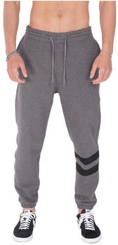 Hurley Oceancare Block Party Fleece Pant Lässige Hose dk grau meliert