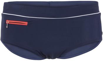 Fashy Badehose 80% recyceltes PA Reißverschlusstasche marine