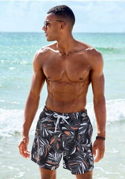 S.Oliver Badeshorts Allover-Druck
