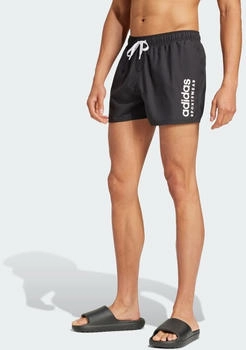 Adidas Logo CLX Badeshorts schwarz