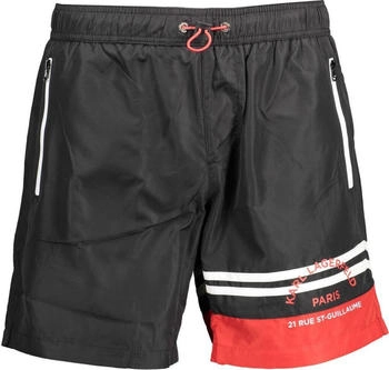 Karl Lagerfeld Badehose 'Golf' KL22MBS03 schwarz