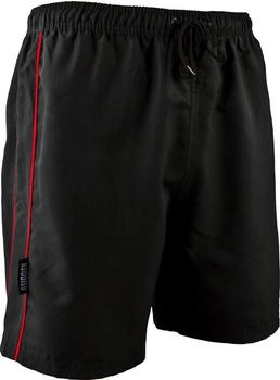 GUGGEN Mountain Moderne Badehose schwarz