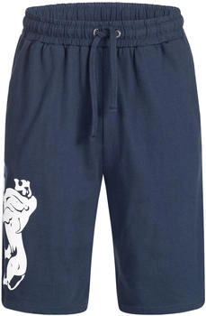 Lonsdale Shorts normale Passform BADNAGIE blau weiß