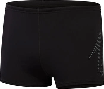 Speedo Hyper Boom Placement Aquashort schwarz grau