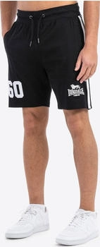 Lonsdale Shorts normale Passform Marwick schwarz weiß