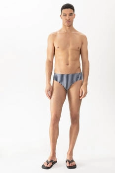 Mey Classic Stripe Yacht Blue Badehose blau