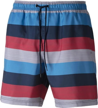 Firefly Badeshorts Ronny rot weiß gestreift