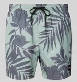Hugo Boss Badeshorts PIRANHA hellgrün grau