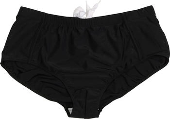 Abraxas Klecker Shorty Slip Badehose schwarz Übergröße