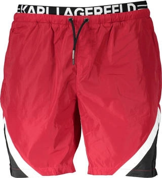 Karl Lagerfeld Hose Schnürverschluss rot