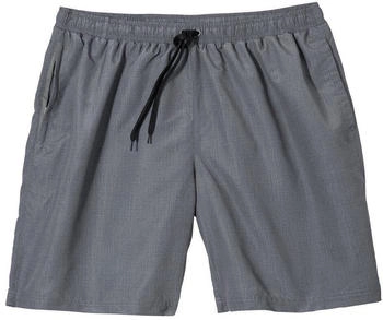 Abraxas Klecker Badeshorts anthrazit strukturiert