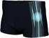 Aquarti Badehose Kurz Sportlich Streifen 13719B schwarz blau