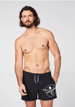 Chiemsee Badehose Print am linken Bein Black Beauty