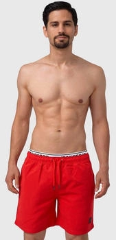 Indicode Solomon Badehose Taschen Tunnelzug goji berry
