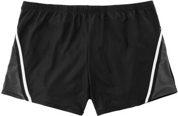 Abraxas Klecker Kasten-Badehose Moritz schwarz grau