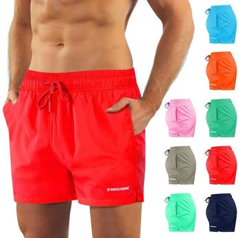 Sesto Senso Badehose Modische Farben Innenfutter Beachshorts