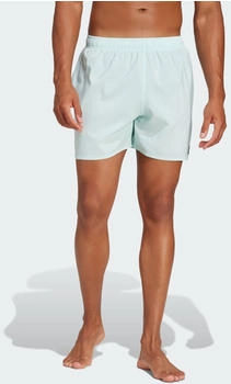 Adidas Solid CLX Short-Length Badeshorts Halo Mint / Black (JC9918)