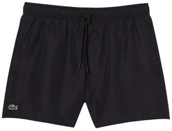 Lacoste Badeshorts Taschen Mesh-Futter schwarz
