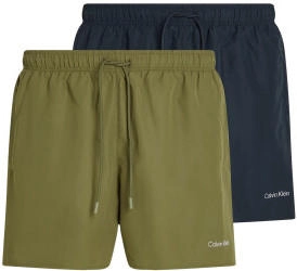 Calvin Klein Badeshorts marine oliv weiß