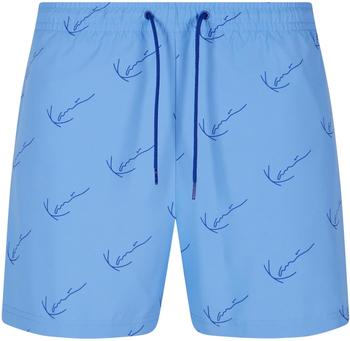 Karl Kani Badehose saphir hellblau