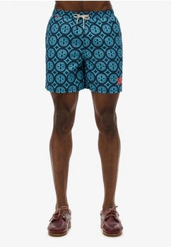 Superdry tile print swim short
