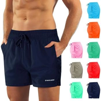 Sesto Senso Badehose Modische Farben Innenfutter