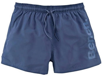 Bench Badeshorts blau mit seitlichem Logoschriftzug