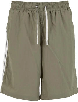 Urban Classics Boardshorts oliv weiß