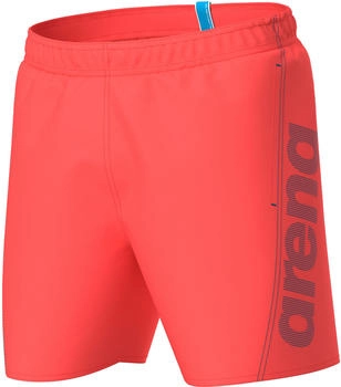 Arena Logo Badehose calypso coral-blue cosmo