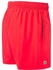 Lacoste Badeshorts Logo-Badge rot
