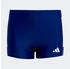 Adidas Stripes Bold Boxer Badehose blau weiß