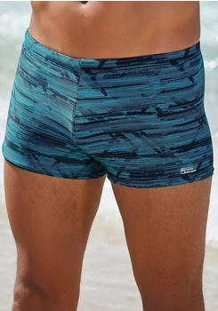 Bruno Banani Boxer-Badehose trendigem Alloverprint bunt