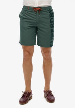 Superdry M3010238A Klassischer grauer Badeanzug