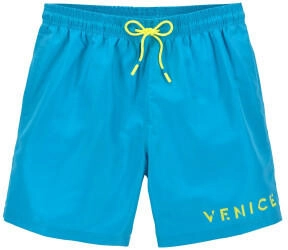 Venice Beach Badeshorts himmelblau neongelb