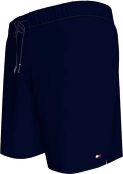Tommy Hilfiger Badeshorts Medium Drawstring Logo blau schwarz