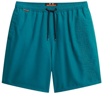 Superdry Premium bestickter Badeanzug grün M3010246A