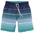 Bench Badeshorts 'Sunset' blau schwarz Streifenverlauf