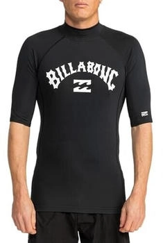 Billabong Logo Surf S SL Surf Tee schwarz