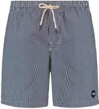 Shiwi Badeshorts 'Mike' hellblau weiß
