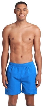 Arena Fundamentals Logo Badeshorts blau schwarz