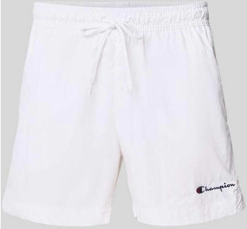 Champion Badehose Label-Stitching Weiss