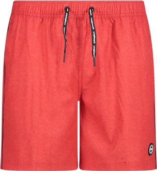 CMP Badehose rot schwarz