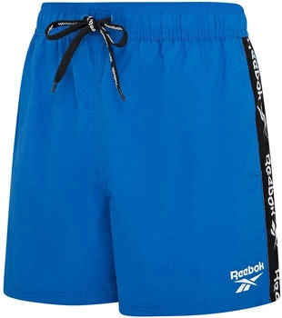 Reebok Duke Badeshorts Kordeln blau schwarz