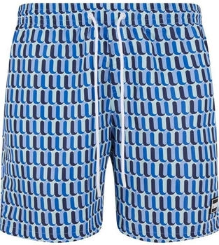 Urban Classics PatternSwim Shorts blau retro