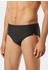 Schiesser Badehose Slip Komfort schwarz