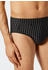 Schiesser Badehose Slip Komfort schwarz